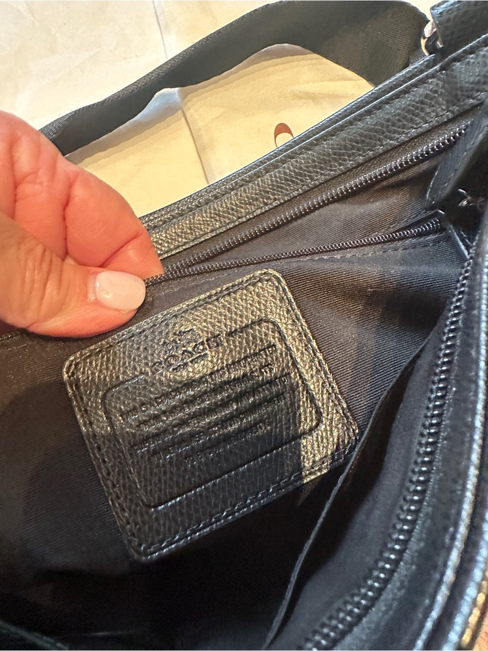 Coach Black Signature Jacquard Crossbody Bag - Picture 7 of 8